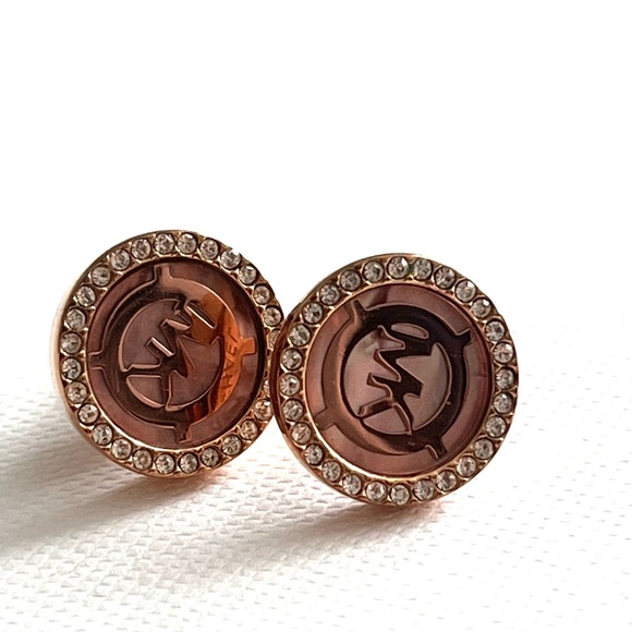 Michael Kors Rose Gold Earrings - Picture 2 of 3